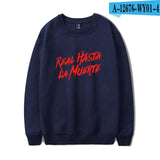 Real Hasta La Muerte Fashion Hoodies Sweatshirt Winter Cool Casual Men/Women Pullover Long Sleeve Unisex Sport Hoodie Plus Size
