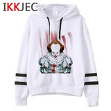 It Clowns Funny Cartoon Hoodies Men/women Pennywise Loser Horror Movie Sweatshirts Casual Hip Hop Streetwear Hoody Male/female