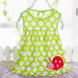 2018 Summer Baby Dress New Girls Fashion Infantile Dresses Cotton Children's Clothes Flower Style Kids Clothing Princess Dress