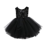 Princess Kids Baby Dress For Girls Fancy Wedding Dress Sleeveless Sequins Party Birthday Baptism Dress For Girl Summer Dresses