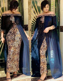 Mr Hunkle Leopard Loose Bodycon Fashion outdoor WomenMaxi  Dress Leisure Patchwork Strapless Sexy Ethnic Style African vestidos