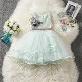 Toddler Girl Baby Clothing Dresses Baby 1 Year Birthday Christening Lace Girls Tulle Dress Kids Infant Party Cake Smash Outfit