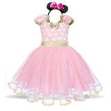 Toddler Girl Baby Clothing Dresses Baby 1 Year Birthday Christening Lace Girls Tulle Dress Kids Infant Party Cake Smash Outfit