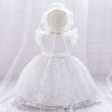 Sequin Dress for Girl Baby Christening Gown First 1st Birthday Dress Party Girl Baby Clothing Toddler Clothes Infant Vestidos