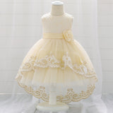 Sequin Dress for Girl Baby Christening Gown First 1st Birthday Dress Party Girl Baby Clothing Toddler Clothes Infant Vestidos