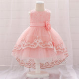 Sequin Dress for Girl Baby Christening Gown First 1st Birthday Dress Party Girl Baby Clothing Toddler Clothes Infant Vestidos