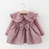 Melario Baby Girl Dress Long Sleeve Spring Winter Dress 1 Year Birthday Princess Dresses Toddler Girls Christmas Clothes Vestido