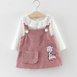 Melario Baby Girl Dress Long Sleeve Spring Winter Dress 1 Year Birthday Princess Dresses Toddler Girls Christmas Clothes Vestido