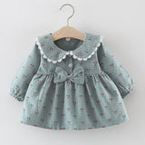 Melario Baby Girl Dress Long Sleeve Spring Winter Dress 1 Year Birthday Princess Dresses Toddler Girls Christmas Clothes Vestido