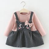 Melario Baby Girl Dress Long Sleeve Spring Winter Dress 1 Year Birthday Princess Dresses Toddler Girls Christmas Clothes Vestido